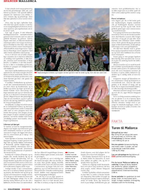 Mallorca Højskole i pressen